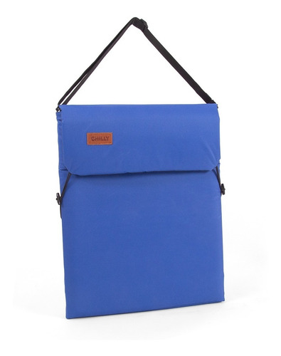 Reposera Plegable Chilly Diseño Azul Francia