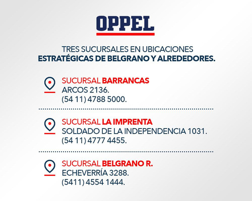 Oppel | Terreno En Venta | Belgrano Capital Federal | Cod: