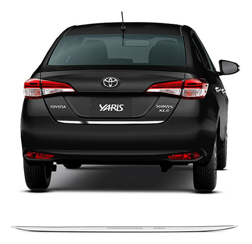 Friso Traseiro Porta-malas Yaris Sedan 2018/2019 Resinado