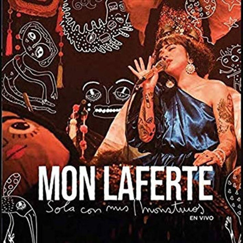 Mon Laferte Sola Con Mis Monstruos Cd+dvd&-.