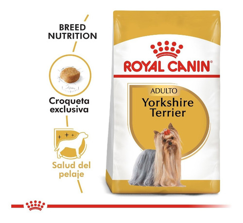 Royal Canin Yorkshire Terrier Adulto X 1 Kg  