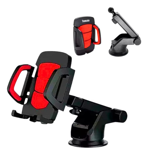 Suporte De Celular Veicular C/ Ajustável Trava Automática