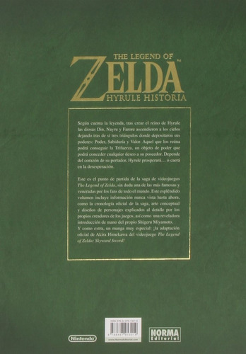 The Legend Of Zelda Español [ Hyrule Historia ] Pasta Dura