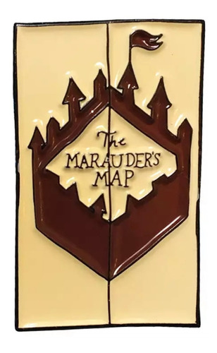 Pin Mapa Merodeador Harry Potter