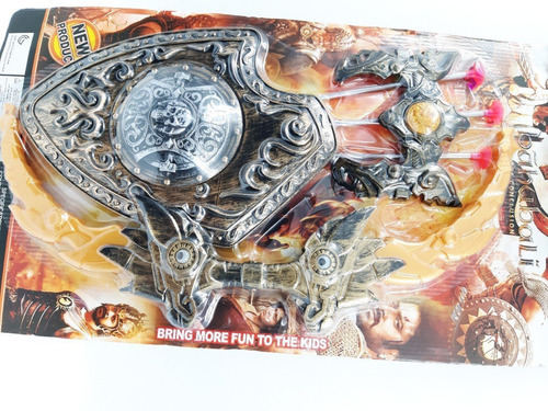 Set Armadura Romana Con Escudo Mascara Y Arco Con Flechas