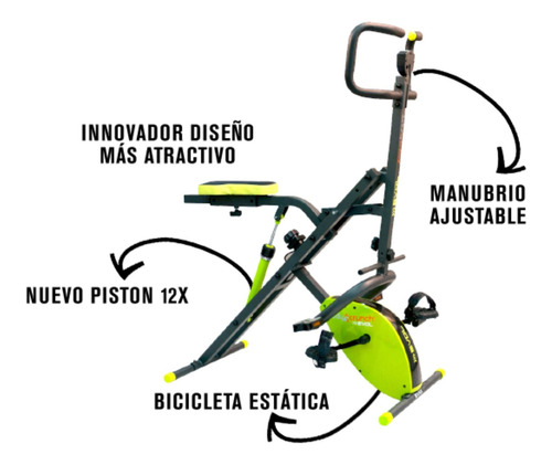 Aparato Total De Gym + Bicicleta