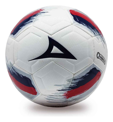 Balón Fútbol Pirma Hybrid Tech Torneo Liga Mx #4 /v Color Blanco/rojo