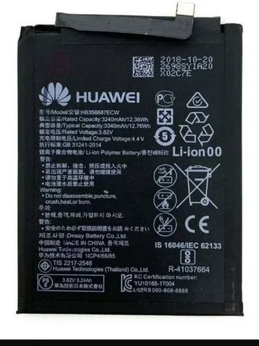 Bateria Pila Huawei Honor 7x Hb356687ecw Nova 2 Plus Mate Se