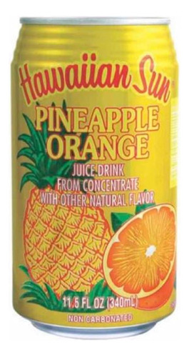 Hawaiian Sun Bebidas De Frutas Tropicales De Naranja Latas D