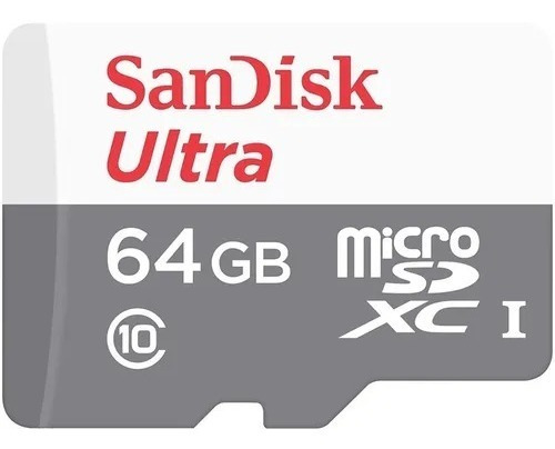Memoria Micro Sd  Sandisk Ultra 64 Gb Clase 10 