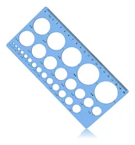 Comprar Plantillas Circulares Regla De Geometria Medicion