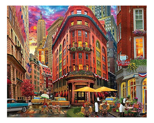 Springbok's 1000 Piece Jigsaw Puzzle Nyc Street - Fabricado 