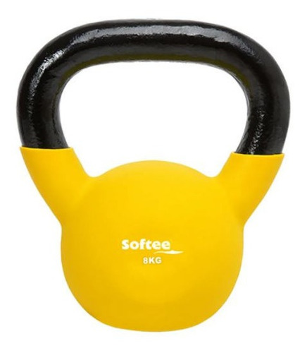 Pesa Rusa Kettlebell Recubierta En Vinilo De 8kg 