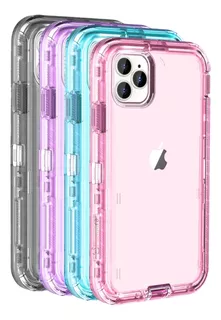 Funda Para iPhone 11 Pro 8 Plus Xs Max Case Uso Rudo Colores