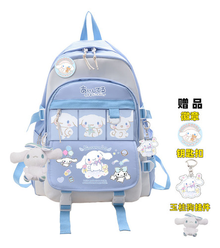 Mochila Escolar Grande Anime Sanrio Cinnamoroll Mochilas