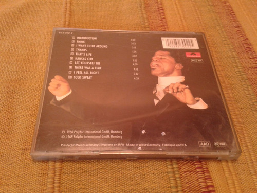 Imagen 2 de 4 de James Brown Live At The Apollo Part 1 Cd
