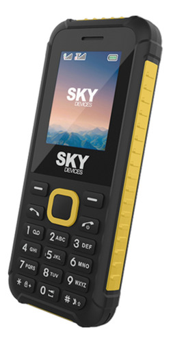 Sky Devices Sky Rock Dual SIM 32 MB yellow 32 MB RAM