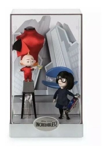 Disney Pixar Increibles Set Edicion Limitada Edna Mode Jack