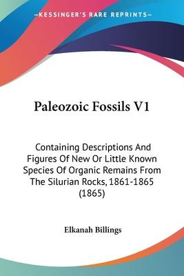 Libro Paleozoic Fossils V1 : Containing Descriptions And ...