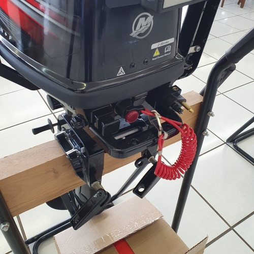 Motor Popa Mercury 5 Hp 2 Tempos Carburado 0km Na Caixa