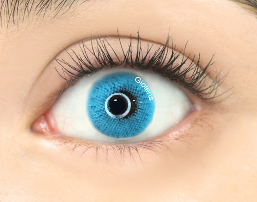 Pupilentes De Color Giolens Linea Barbie Color Barbie Blue