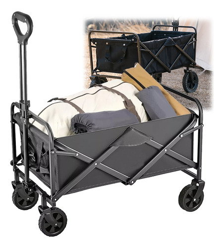 Carrito Vagon Plegable Multiusos Acampar Portátil Reforzados