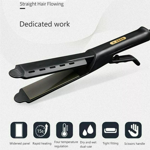 · Una Plancha De Pelo Profesional A Vapor Seco Y Húmedo