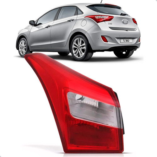 Lanterna Traseira Para Hyundai I30 2013 A 2016 Canto