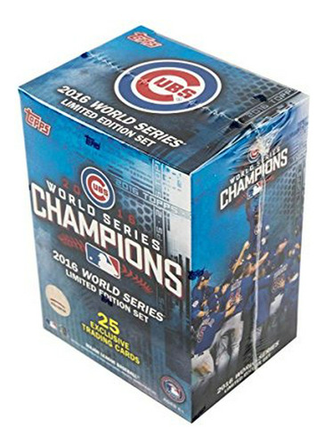 Topps Chicago Cubs 2016 Baseball World Series