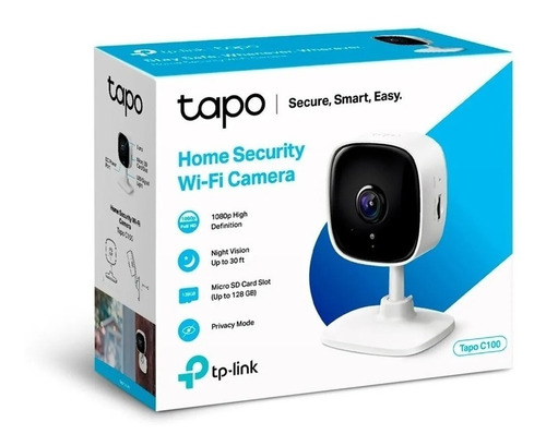 Camara Seguridad Domo Tp Link Tapo C100 Wifi 1080p