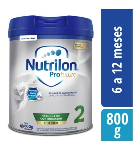 Nutrilon 2 Profutura X 800grs Lata Leche En Polvo - Arenita