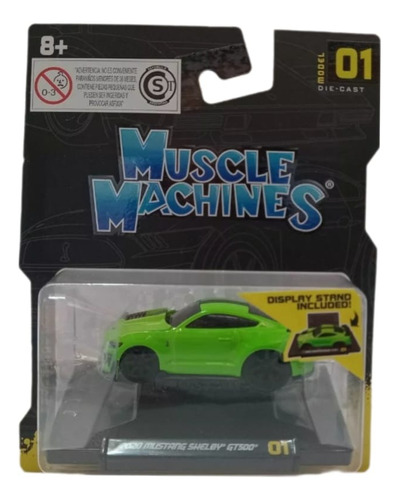 Auto Coleccion Ford Mustang Shelby 500 Maisto Muscle Machine