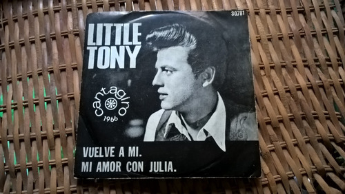 Little Tony Vuelve A Mi Simple C/tapa Argentino / Kktus
