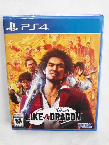 Yakuza Like A Dragon Juego Ps4 Nuevo Y Sellado