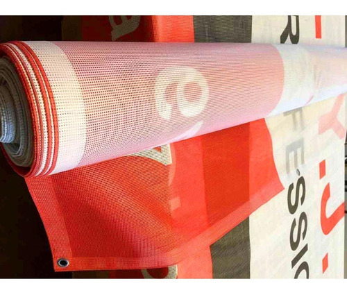 Lona Microperforada Mesh Impresa Full Color Gigantografia Full Color