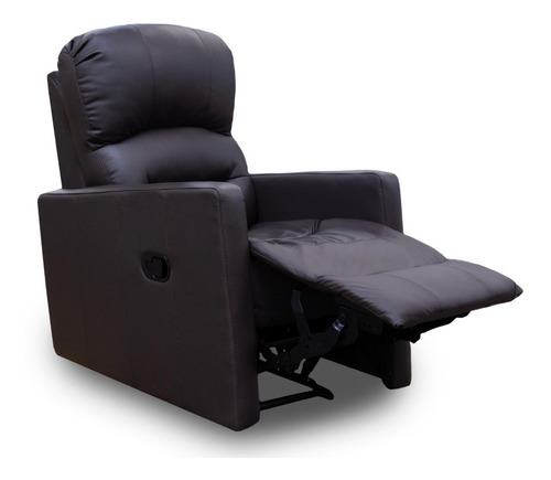 Sillón Reclinable En Piel Genuina Charly 100% - Confortopiel