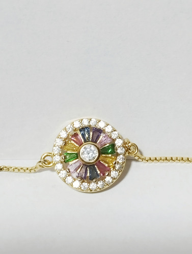Pulsera Giratoria Antiestrés Ajustable Acero Quirúrgico