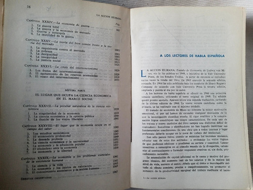 Imagen 9 de 10 de La Accion Humana Tratado De Economia Ludwig Von Mises Sopec