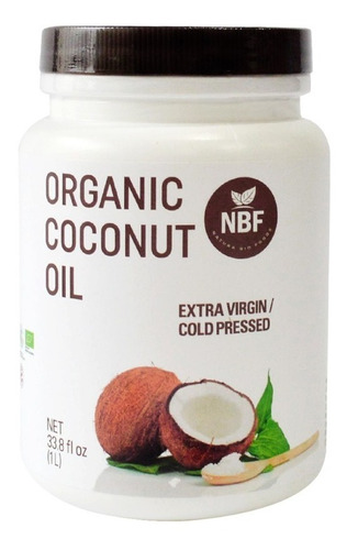 Nbf Aceite De Coco Orgánico Extra Virgen 1 L