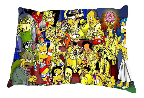 Cojín Decorativo Los Simpson Serie Personalizado