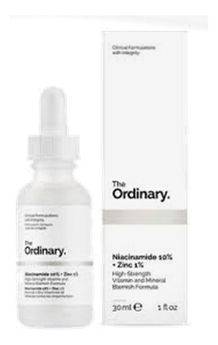 The Ordinary Niacinamide 10% + Zinc 1% (tratamiento Acne )