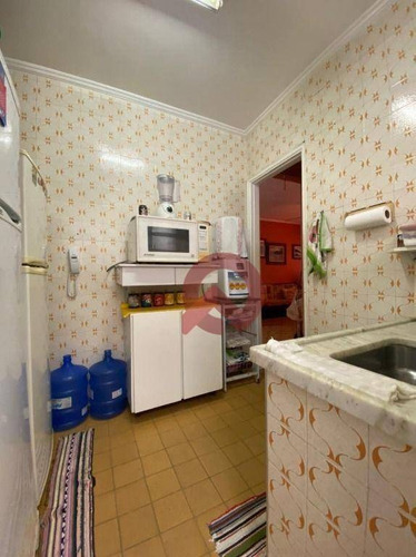 Imagem 12 de 14 de Apartamento Com 1 Dormitório À Venda, 49 M² Por R$ 180.000,00 - Aviação - Praia Grande/sp - Ap3493