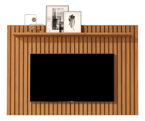 Painel Suspenso Ripado Para Sala Quarto Tv 60 Polegadas