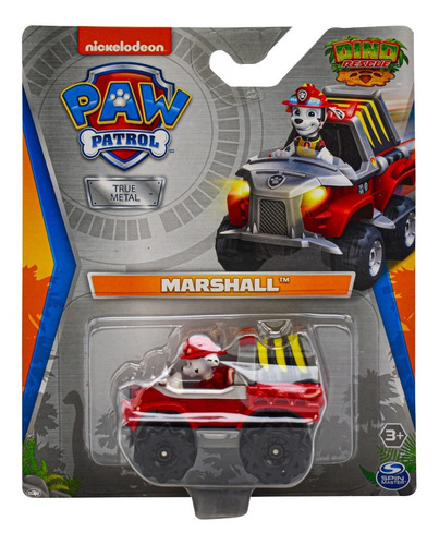 Paw Patrol Marshall Dino Rescue True Metal 7cm Spin Master