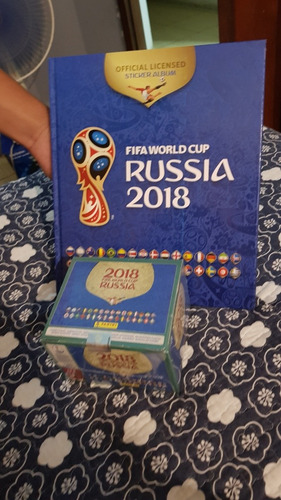 Imagen 2 de 2 de Paqueton Figuritas Panini 2018 Album Mundial