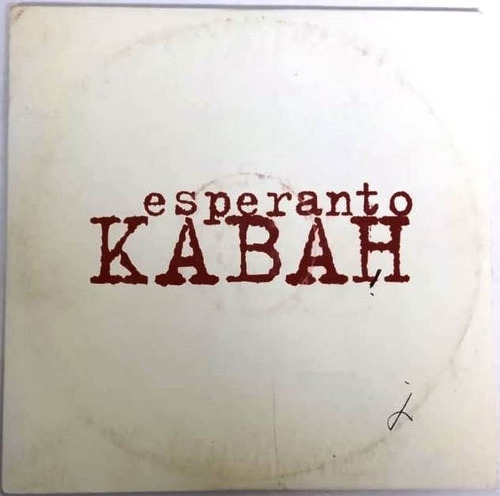 Kabah - Esperanto ( Na, Na, Na ) Cardboard Single Cd