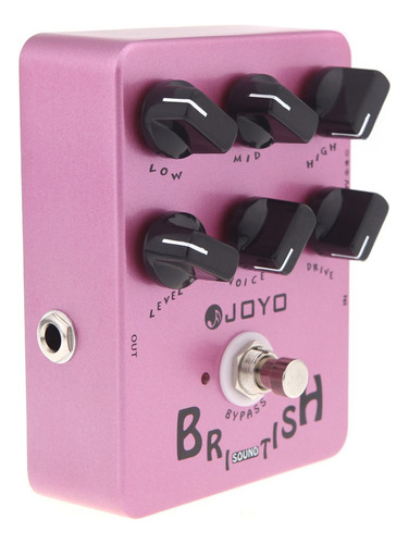 Pedal de simulación de sonido British Joyo Amp Jf-16, pedal de efectos de guitarra