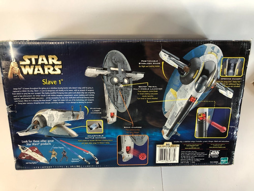 Nave Slave 1 De Jango Fett Boba Fett Mandalorian Hasbro 2002