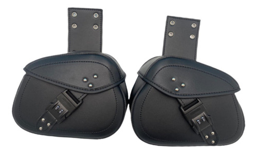Bolsa De Silla De De Motocicleta Pu Cuero Ajustable Bolsas