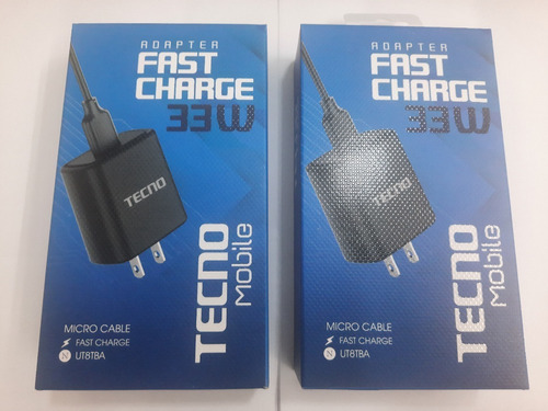 Cargador Micro Usb Tecno Mobile Fast Charger 33w 